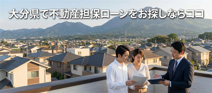 大分県で借りれる不動産担保ローンを探しているなら